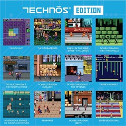 Hyper Mega Tech Retro Gaming 2.8”/IPS/Technos Edition/15 beépített játék/hordozható játékkonzol