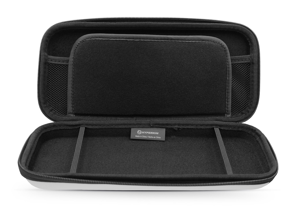 Hyperkin M07599-WH CarryMate EVA Nintendo Switch/Switch OLED/Switch Lite Fehér erősített utazótok