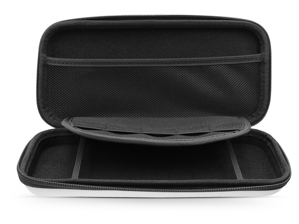 Hyperkin M07599-WH CarryMate EVA Nintendo Switch/Switch OLED/Switch Lite Fehér erősített utazótok