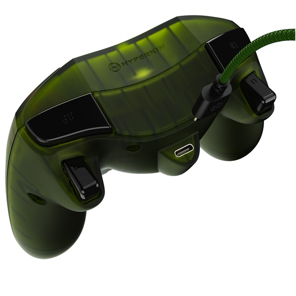 Hyperkin M01618-GN Duchess Xbox Series|One/Windows 11|10 zöld Xbox liszenszelt vezetékes kontroller