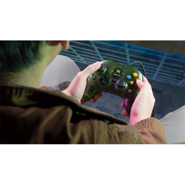 Hyperkin M01618-GN Duchess Xbox Series|One/Windows 11|10 zöld Xbox liszenszelt vezetékes kontroller