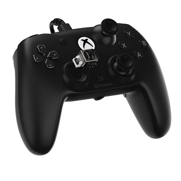 Hyperkin M01638-BK Competitor Xbox Series|One/Windows 11|10 fekete Xbox liszenszelt vezetékes kontroller