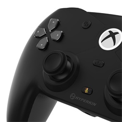 Hyperkin M01638-BK Competitor Xbox Series|One/Windows 11|10 fekete Xbox liszenszelt vezetékes kontroller