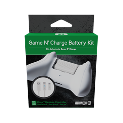 Hyperkin M07632-WH "Game N` Charge" Xbox Series|ONE fehér kontroller akkumulátor + 3m töltőkábel