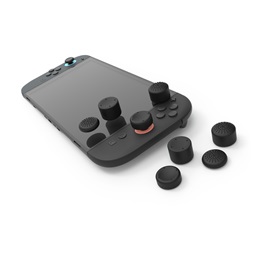 Hyperkin M07713 Pro Series Nintendo Switch 2 fekete hüvelykujj csúszásgátló csomag (8 db)