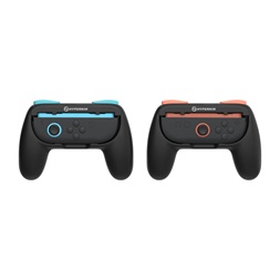 Hyperkin M07717 Nintendo Switch 2 fekete ergonomikus markolat csomag Joy-Con kontrollerhez (2 db)