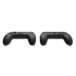 Hyperkin M07717 Nintendo Switch 2 fekete ergonomikus markolat csomag Joy-Con kontrollerhez (2 db)