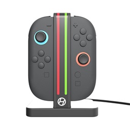 Hyperkin M07718 Power Spire Nintendo Switch 2 Joy-Con fekete töltőállvány