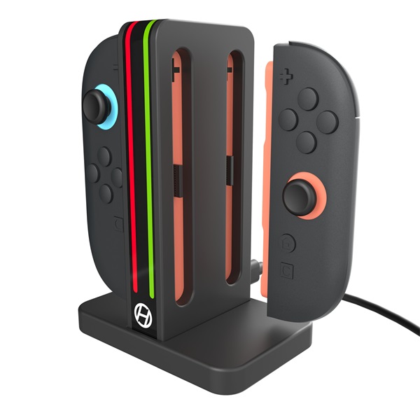 Hyperkin M07718 Power Spire Nintendo Switch 2 Joy-Con fekete töltőállvány
