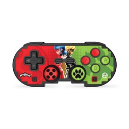 Hyperkin M01328-MTBC Pixel Art Miraculous Nintendo Switch/PC/Mac/Android "K.bogár és F.macska" BT kontroller
