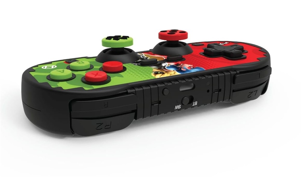 Hyperkin M01328-MTBC Pixel Art Miraculous Nintendo Switch/PC/Android vezeték nélküli "K.bogár és F.macska" kontroller