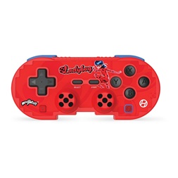 Hyperkin M01328-MTLB Pixel Art Miraculous Nintendo Switch/PC/Mac/Android vezeték nélküli "Katicabogár" kontroller