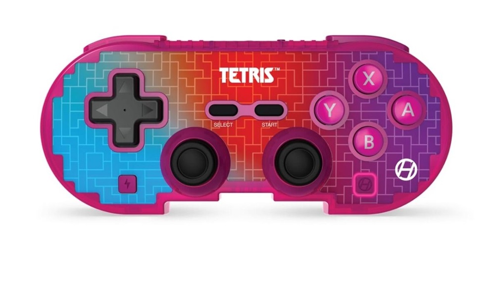 Hyperkin M01328-TEHG Pixel Art Tetris Nintendo Switch/PC/Mac/Android "Hyper Gradient" BT kontroller