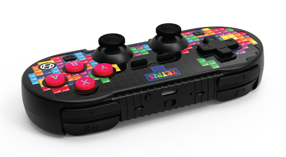 Hyperkin M01328-TETS Pixel Art Tetris Nintendo Switch/PC/Mac/Android vezeték nélküli "Tetrimino Stack" kontroller