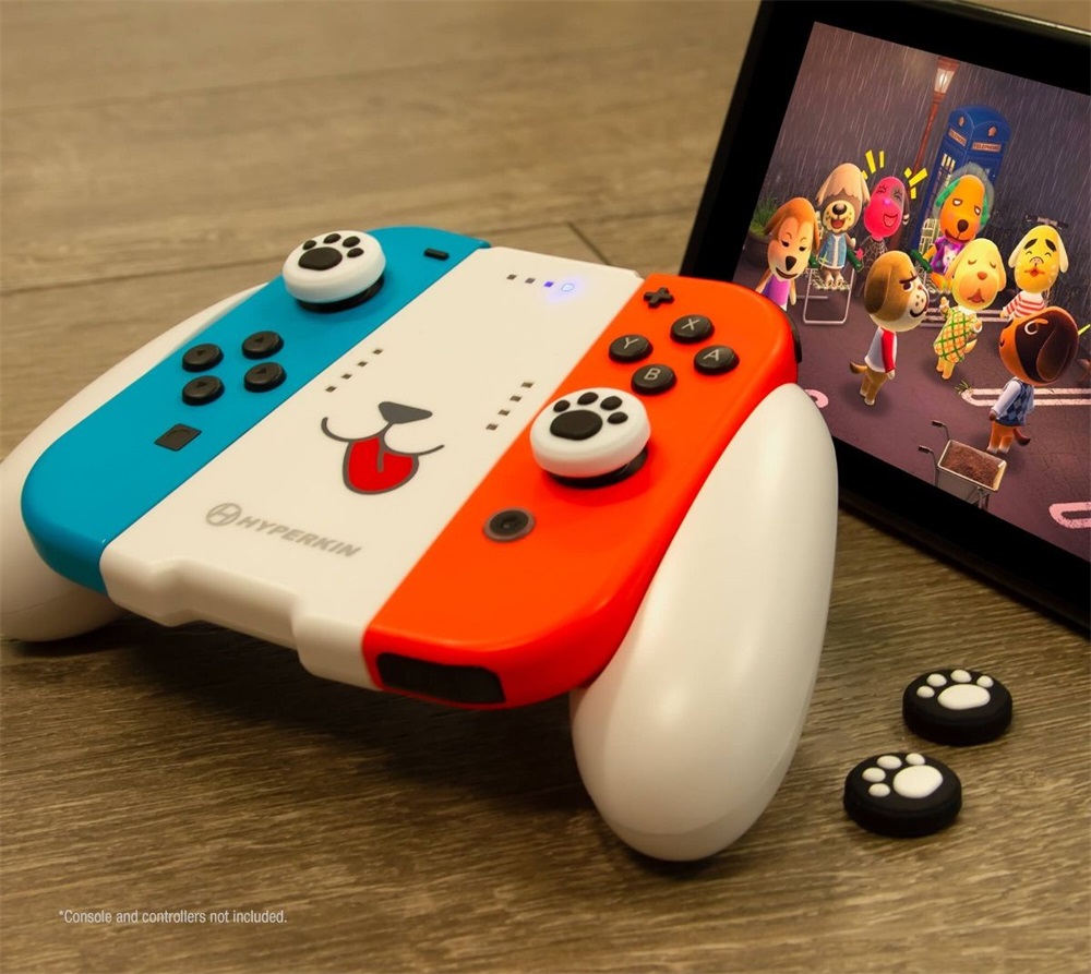 Hyperkin M07281-WH Pupper Nintendo Switch Joy-Con foglalat + hüvelykujj csúszásgátló (4 db)