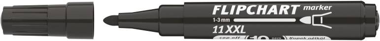 ICO Flipchart 11 XXL fekete marker