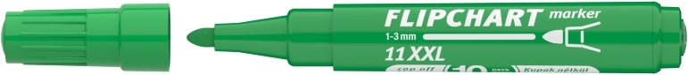 ICO Flipchart 11 XXL zöld marker