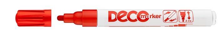 ICO Decomarker D10 piros lakkmarker