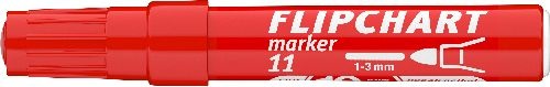 ICO Flipchart 11 piros marker