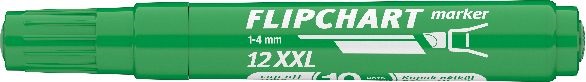 ICO Flipchart 12 XXL zöld marker