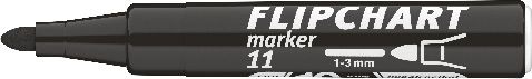 ICO Fliphcart 11 fekete marker