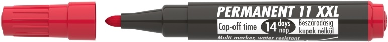 ICO Permanent 11 XXL piros marker