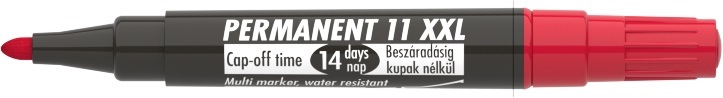 ICO Permanent 11 XXL piros marker