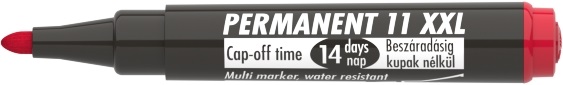 ICO Permanent 11 XXL piros marker