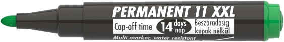 ICO Permanent 11 XXL zöld marker