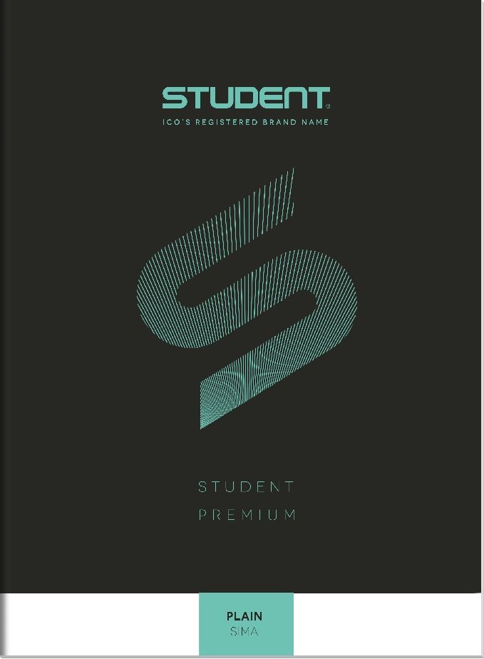 ICO Student Art A4 70lapos kockás spirálfüzet