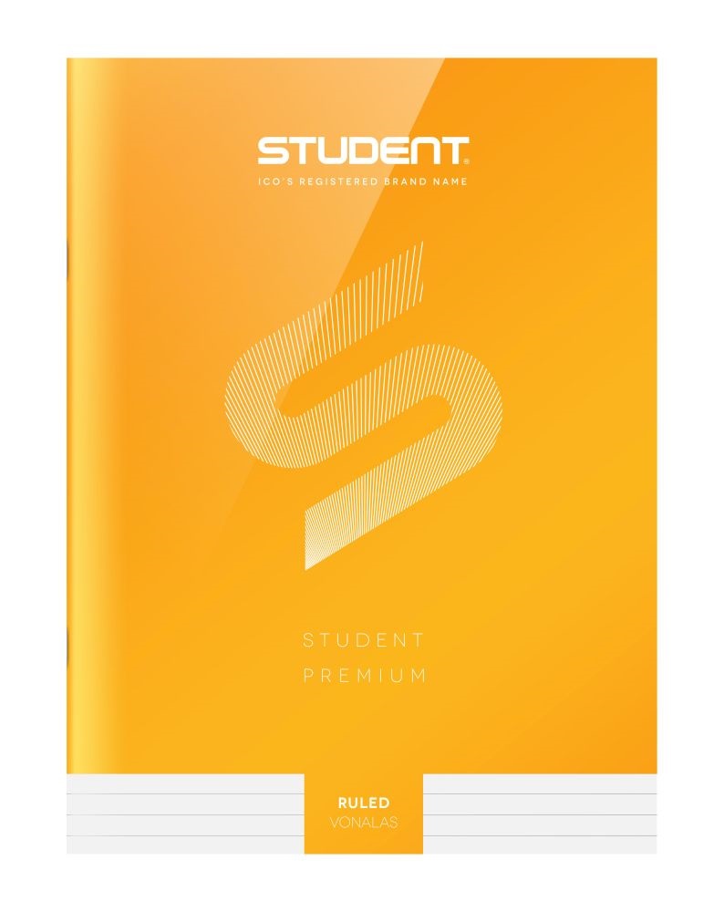 ICO Student Prémium A4 32lapos vonalas füzet
