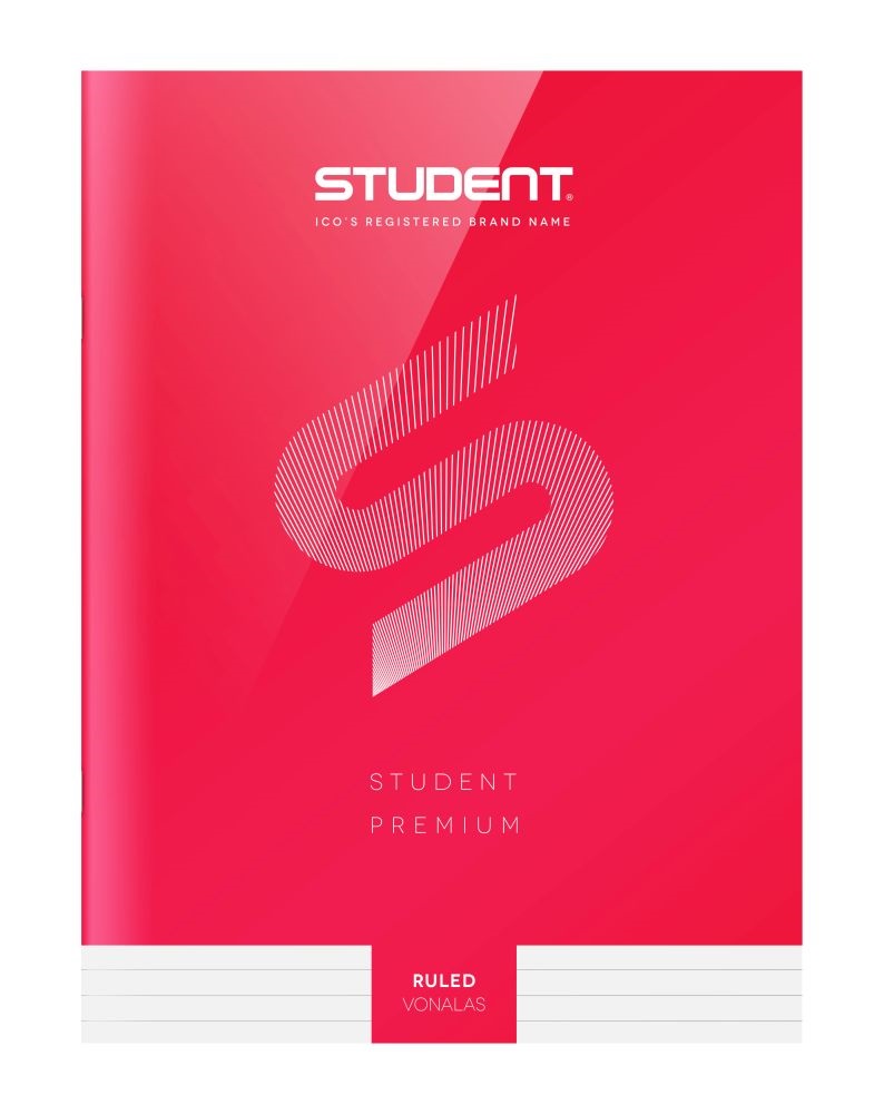 ICO Student Prémium A4 32lapos vonalas füzet