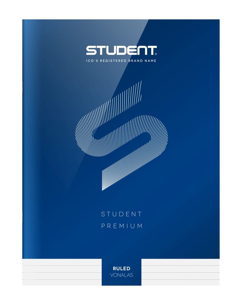 ICO Student Prémium A4 32lapos vonalas füzet