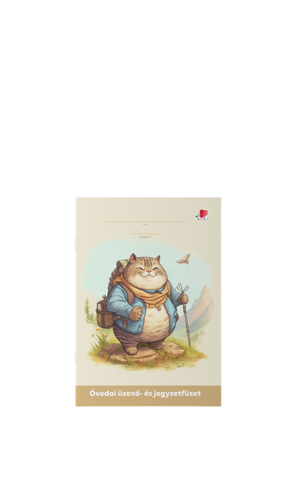 ICO Süni Cat A5 32 lap óvodai üzenő és jegyzetfüzet