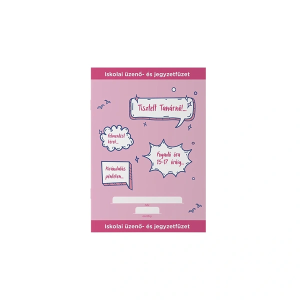 ICO Süni Pets A5 32 lap iskolai üzenő és jegyzetfüzet