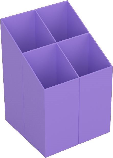 ICO pasztell lila írószertartó