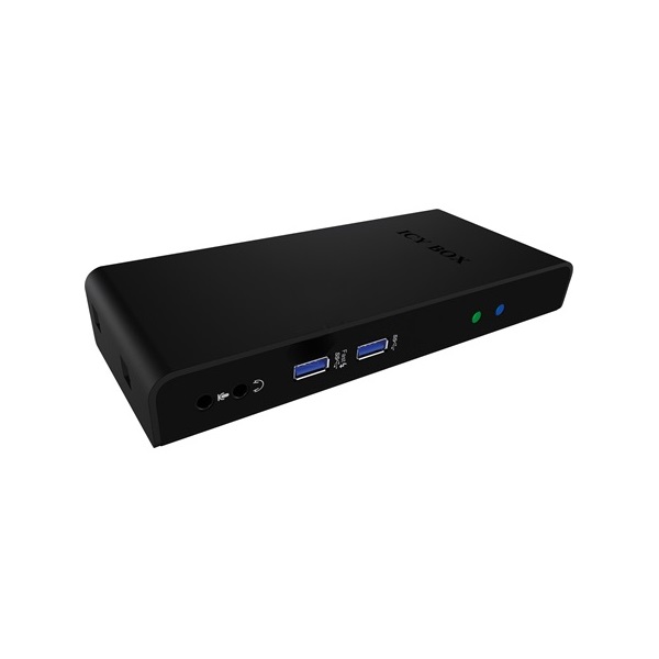 ICY BOX DockingStation 11-in-1 USB3.0 Type- dokkoló