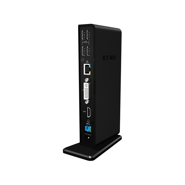 ICY BOX DockingStation 11-in-1 USB3.0 Type- dokkoló