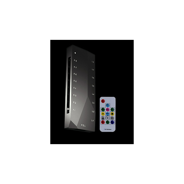 ID-Cooling A-RGB elosztó - HA-02C (8 db PWM, 8 db A-RGB, SATA, kontroller)