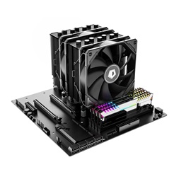 ID-Cooling CPU Cooler - SE-207-XT ADVANCED (15.2-35.2 dB; max 140,16 m3/h; 4Pin csatlakozó, 7 db heatpipe, 2x12cm, PWM)