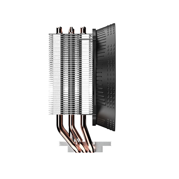 ID-Cooling CPU Cooler - SE-213X-B (28dB; max. 104,48 m3/h; 4pin csatlakozó, 3 db heatpipe, 12cm, PWM, LED)