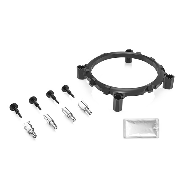 ID-Cooling CPU Cooler - SE-802-SD (23,3dB; max. 48,76 m3/h; 3pin csatlakozó, 2 db heatpipe, 8cm)