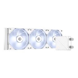 ID-Cooling CPU Water Cooler - DASHFLOW 360 BASIC WHITE (25dB; max. 140,16 m3/h; 3x12cm, fehér)