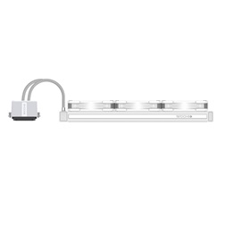 ID-Cooling CPU Water Cooler - DASHFLOW 360 BASIC WHITE (25dB; max. 140,16 m3/h; 3x12cm, fehér)