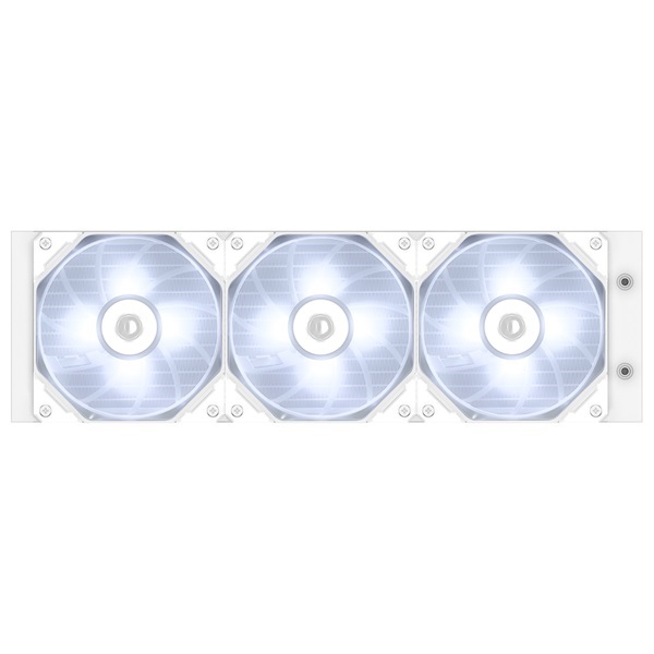 ID-Cooling CPU Water Cooler - DASHFLOW 360 BASIC WHITE (25dB; max. 140,16 m3/h; 3x12cm, fehér)