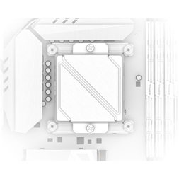 ID-Cooling CPU Water Cooler - DASHFLOW 360 BASIC WHITE (25dB; max. 140,16 m3/h; 3x12cm, fehér)