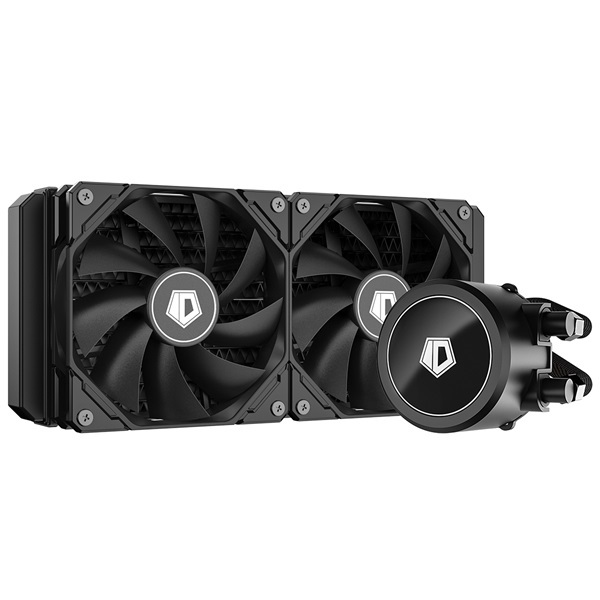 ID-Cooling CPU Water Cooler - FROSTFLOW X 240 LITE (35,2dB; max. 129,39 m3/h; 2x12cm, fehér LED)