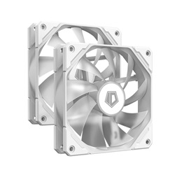 ID-Cooling CPU Water Cooler - FROSTFLOW X 240 LITE SNOW (35,2dB; max. 129,39 m3/h; 2x12cm, fehér LED)