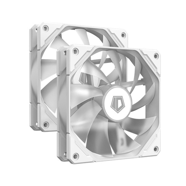ID-Cooling CPU Water Cooler - FROSTFLOW X 240 LITE SNOW (35,2dB; max. 129,39 m3/h; 2x12cm, fehér LED)