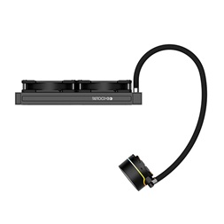 ID-Cooling CPU Water Cooler - ZOOMFLOW 240 XT (13.8-30.5dB; max. 126,57 m3/h; 2x12cm, A-RGB LED)